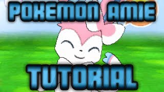 ★ Pokemon Amie Tutorial  Max Affection EASY  Pokemon X and Pokemon Y [upl. by Braasch]