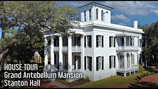 House Tour Grand Antebellum Mansion Stanton Hall [upl. by Ecnaiva]