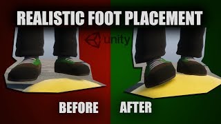 REALISTIC Foot Placement Using IK in Unity [upl. by Audrie]