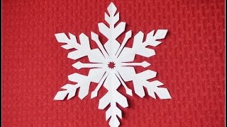 Paper Snowflake 2 Detailed tutorial intermediate level  Can YOU do it [upl. by Nnylharas]