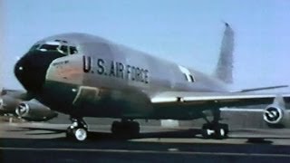 Boeing KC135A Stratotanker Promo Film  1957 [upl. by Poree]