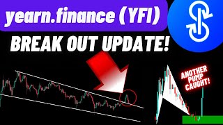 yearnfinance YFI Crypto Coin Break Out Update [upl. by Greenwald]