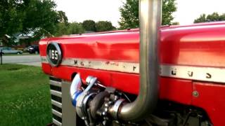 Massey Ferguson 165 Perkins Diesel Turbo [upl. by Guttery]