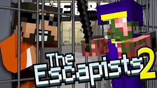 Minecraft The Escapists 2  STEALING EVERYTHING [upl. by Osnofedli970]