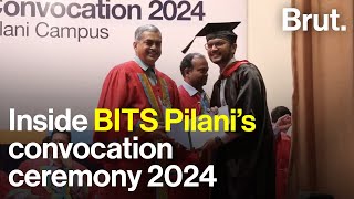 Inside BITS Pilanis convocation ceremony 2024 [upl. by Ettevets]