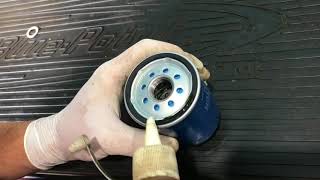 Mitsubishi Triton Engine Oil and Filter Change 2017 [upl. by Kahn871]