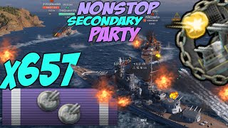 NONSTOP secondary going off with Pommern  WOWS [upl. by Ted]