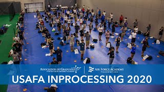 USAFA Inprocessing 2020 [upl. by Oisorbma]