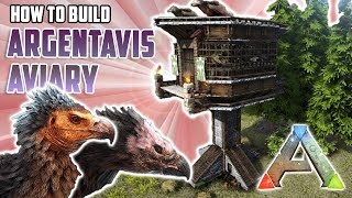 How To Build An Argentavis Aviary  Ark Survival Evolved [upl. by Grimbald570]