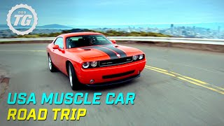 USA Muscle Car Road Trip  Part 1 Drag Racing in Reno  Top Gear  BBC [upl. by Upshaw]