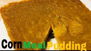 How to make cornmeal pudding Jamaican style [upl. by Hachmann]