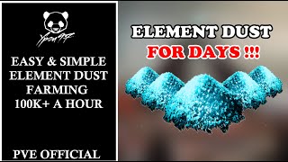 Easy amp Simple Method to Farm Element Dust  ARK Survival Evolved [upl. by Ynaffyt]