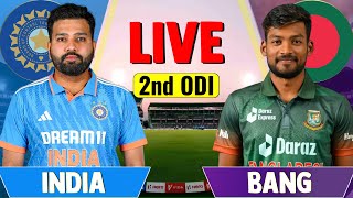 🔴Live India Vs Bangladesh Champion Trophy Match Live  IND vs BANG  Champion Trophy 2nd ODI Match [upl. by Yentrac]