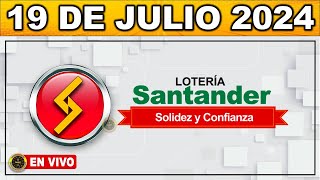 Resultado LOTERIA DE SANTANDER VIERNES 19 de julio 2024 [upl. by Quiteria]