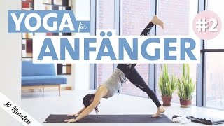 Yoga für Anfänger  30 Minuten Vinyasa Home Workout [upl. by Braynard]