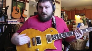 ESPLTD EC256 LEMON DROP REVIEW  BUDGET GUITAR REVIEW  THE FRUGAL MUSICIAN [upl. by Neffirg]