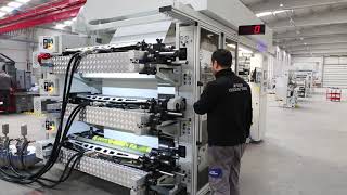 Easyflex Flexo Printing Machine [upl. by Aisatana588]