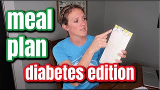 DIABETES MEAL PLAN WITH ME  INTERVIEW WITH A DIETICIAN  VLOGUST 14 [upl. by Reivaj135]