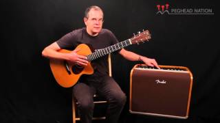 Fender Acoustic Pro Demo from Peghead Nation [upl. by Kind]