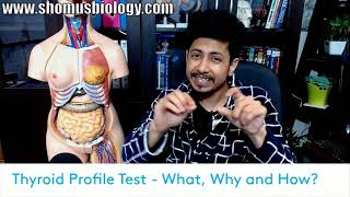 Thyroid profile T3 T4 TSH test in Hindi  Thyroid function test kya hota hai [upl. by Yesmar]