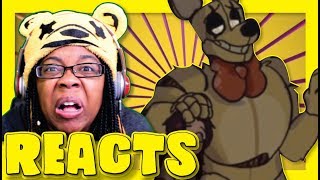 Springtrap and Deliah FNAF COMIC DUB Reaction [upl. by Einnig]