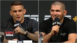 Khabib Nurmagomedov plans to make Dustin Poirier tap out at UFC 242  ESPN MMA [upl. by Kiri504]