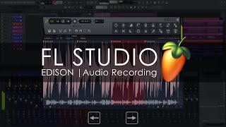 EDISON  Audio Recording introduction [upl. by Eedyah591]