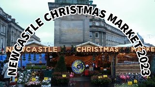 Newcastle Christmas Market 2023 [upl. by Ahsatal461]