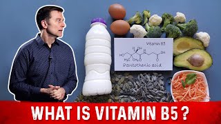 What is Vitamin B5 Pantothenic Acid – Dr Berg [upl. by Elletsirk]