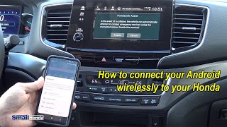 How to Connect your Android to Your Honda Via Bluetooth  Smail Honda [upl. by Grannia]