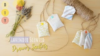 Lavender Sachets  SUPER easy to make [upl. by Schaffel]