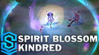 Spirit Blossom Kindred Skin Spotlight  League of Legends [upl. by Uball782]