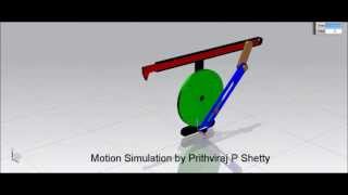 How Crank and Slotted lever Quick Return Motion mechanism works [upl. by Ury22]