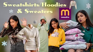 SweatshirtsHoodies amp Sweaters from MEESHO🧥 meesho [upl. by Divadnhoj]