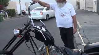 Hunting Harleys 1973 Shovelhead Rat Rod chopper [upl. by Pattison]