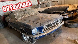 BARN FIND 1968 GT Fastback Mustang [upl. by Idnil688]