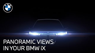 The Panoramic Eclipse Roof The 2022 BMW iX [upl. by Bart393]