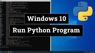 How to Run Python Programs  py files  in Windows 10 [upl. by Theodoric]