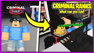 All CRIMINAL RANKS and WHAT YOU CAN ROB Southwest Florida Roblox [upl. by Latreese]