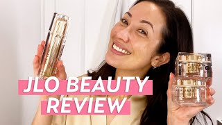 JLo Beauty My Review of Jennifer Lopezs AntiAging Skincare Products  SKINCARE with SusanYara [upl. by Maidel]