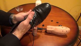 How To Stretch Your Leather Shoes [upl. by Colene]