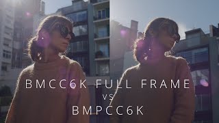 BMPCC6K vs BMCC6K  Blackmagic Camera comparison [upl. by Margi]