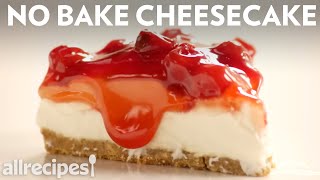 How To Make No Bake Cheesecake  Allrecipes [upl. by Sesmar]