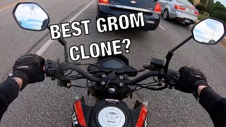 First Ride Review Lifan KP Mini 150  My Girlfriend’s New Bike [upl. by Eta]