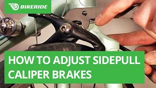 How to Adjust Sidepull Caliper Brakes [upl. by Shana]