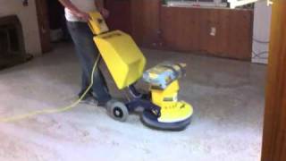 Refinishing and Polishing a 1950s Terrazzo Floor [upl. by Gent]