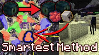 The MOST EFFECIENT Way To Farm Zealots  Hypixel Skyblock [upl. by Kristos]