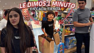 LE DIMOS 1 MINUTO EN ESTAS TIENDA A MEMEO TOYS TODO ESTO AGARRO 👦🏻😱MAYVE CASTRO‼️ [upl. by Hamner]