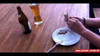 How to eat a German  Bavarian Weisswurst [upl. by Adalheid663]