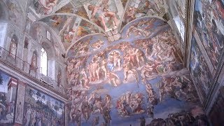 THE SISTINE CHAPELWith Surprising Michelangelo Facts [upl. by Eleets]